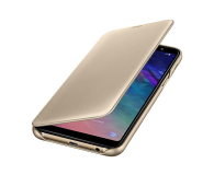 Samsung Wallet Cover do Samsung Galaxy A6+ złoty - 444720 - zdjęcie 4